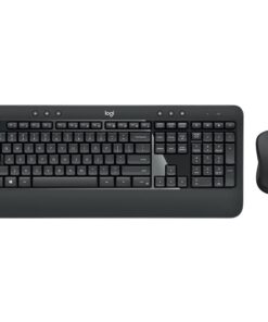 Logitech MK540 Advanced Wireless Keyboard and Mouse Combo - USB Receiver, 10 Meter Wireless Connection, Plug and Play, Contoured Mouse 920-008682