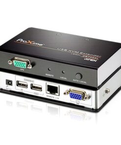 Aten KVM Extender Kit VGA /USB Cat 5 Extender w / Local Access, 1920x1200@60Hz 30m, 1600x1200@60Hz 100m, 1280x1024@60Hz 150m