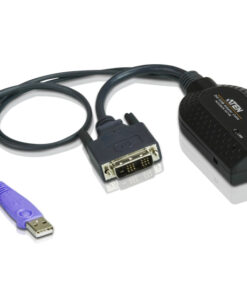 Aten KVM Cable Adapter with RJ45 to DVI, USB for KH, KL, KM and KN series