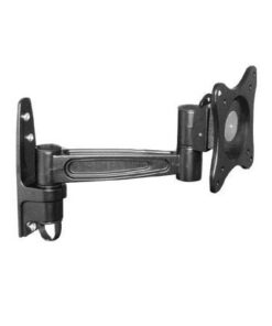 Brateck Single Monitor Wall Mount tilting and Swivel Wall Bracket Mount VESA 75mm /100mm For most 13''-27' LED, LCD flat panel TVs; up to 15kg
