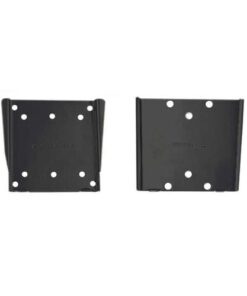 Brateck 2 Piece LCD Wall Mount VESA 50mm /75mm /100mm 13' -27'up to 30 Kg, Fine Texture Black, 15x140x120mm