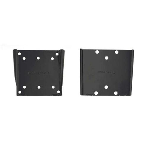 Brateck 2 Piece LCD Wall Mount VESA 50mm /75mm /100mm 13' -27'up to 30 Kg, Fine Texture Black, 15x140x120mm