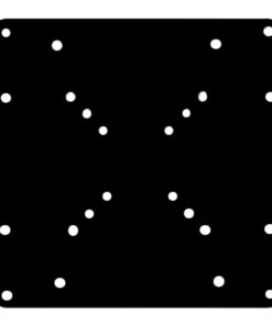 Brateck LCD 200X200 VESA Extension Plate Fit most 23'- 42' LED, LCD, Plasma flat panel TVs , Weight Capacity Up to 30kg