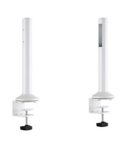 Brateck Slatwall Desk Mounting Pole,Work with Slatwall Panel for Creating Desk-Mounted Slat Wall System( Two poles included) (LS)