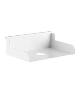 Brateck File Holder, Weight Capacity 3kg-Matte White, 180x120x55mm, Weight Capacity  3kg (6.6lbs )(LS)
