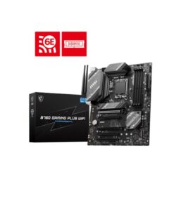 MSI B760 GAMING PLUS WIFI ATX Motherboard, 4x DDR5~192GB, 5x PCI-E x 16, 2x M.2, 4x SATA, 2x USB 3.2 , 4x USB 2.0 1 USBx C