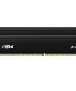 Crucial Pro 32GB (2x16GB) DDR4 UDIMM 3200MHz CL22 Black Heat Spreader Support Intel XMP AMD Ryzen Desktop PC Gaming Memory