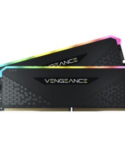 Corsair Vengeance RGB RS 32GB (2x16GB) DDR4 3600MHz C18 18-22-22-42 Black Heatspreader Desktop Gaming Memory
