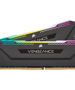 Corsair Vengeance RGB PRO SL 32GB (2x16GB) DDR4 3200Mhz C16 Black Heatspreader Desktop Gaming Memory