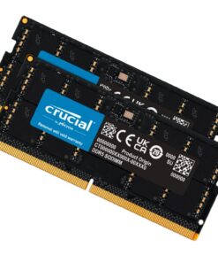 Crucial 16GB (2x8GB) DDR5 SODIMM 4800MHz C40 1.1V Notebook Laptop Memory
