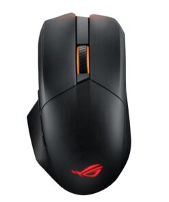 ASUS ROG Chakram X Origin RGB Gaming Mouse, 36,000dpi, ROG AimPoint Optical Sensor, Low Latency, Tri-Mode Connectivity, 11 Programmable Buttons