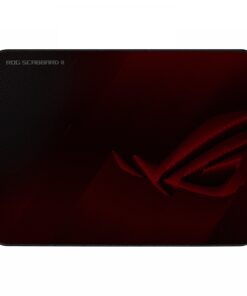 ASUS ROG SCABBARD II Gaming Mouse Pad, Medium Size (360x260mm) Water /Oil /Dust Respellent, Anti-Fray, Soft Cloth With Rubber Base