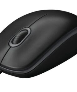Logitech B100 Optical USB Mouse 800dpi for PC Laptop Mac Tux Full Size Comfort smooth mover 3yr wty