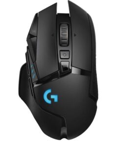 (LS) Logitech G502 Lightspeed USB Wireless Gaming Mouse 1ms 16000 DPI Mechanical Button Shifting POWERPLAY RGB Lighting 114g 16g weight