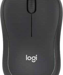 Logitech M240 SILENT Bluetooth Mouse Graphite -Reliable BluetoothÂ® mouse with comfortable shape and silent clicking -1-Year Limited Hardware Warranty
