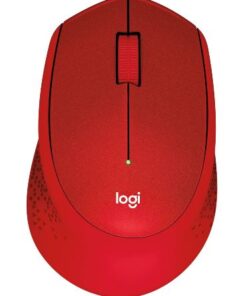 Logitech M331 SILENT PLUS Wireless Mouse RED DPI (Min /Max)  1000Â± 1-Year Limited Hardware Warranty