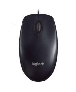 Logitech M90 USB Wired Optical Mouse 1000dpi for PC Laptop Mac Full Size Comfort smooth mover ~B100