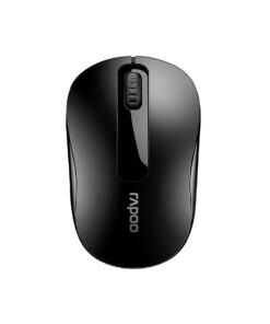 RAPOO M10 PLUS 2.4GHz Wireless Optical Mouse Black - 1000dpi Coverage up to 10 Meters and 360 degrees. 3Keys