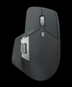 RAPOO MT760L BLACK Multi-mode Wireless Mouse -Switch between Bluetooth 5.0 and 2.4G -adjust DPI from 800 to 4000