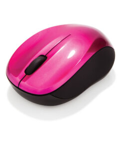 Verbatim GO Nano Hot Pink Mouse 2.4GHz Wireless Optical, Ultra Compact, 3 Buttons, 1600dpi, Nano Receiver