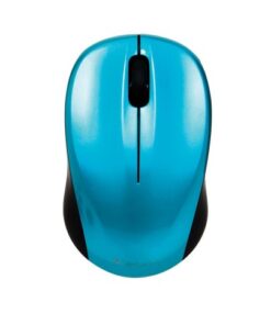 Verbatim GO Nano Caribbean Blue Mouse Wireless 2.4GHz Wireless Optical, Ultra Compact, 3 Buttons, 1600dpi, Nano Receiver