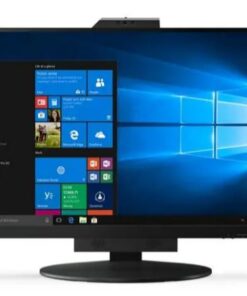 LENOVO ThinkCentre Tiny-in-One 27' 60Hz QHD Monitor 2560x1440 16 9 14ms Height Adjust Tilt Swivel Pivot HDMI DP USB3.1 Webcam Mic VESA Black 3YR
