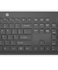 HP 230 USB Wireless Keyboard and Mouse Combo 2.4GHz 12 function keys Chiclet Comfortable Low Noise 1600DPI Mouse Light Weight Long Battery Life ~1Y4D0UT