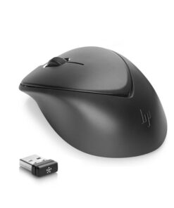 HP Premium Wireless Mouse 1600DPI High-Performance Hyper-Fast Scroll Soft-Touch fits Left /Right Hand Fingerprint Resistant Recharge USB Cable