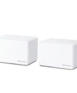 Mercusys Halo H80X(2-pack) AX3000 Whole Home Mesh Wi-Fi 6 System, 3000 Mbps Dual Band Wi-Fi, Up to 460 Square Meters, 574 /2402 Mbps, MU-MIMO (WIFI6)