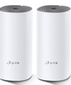 TP-Link Deco E4(2-pack) AC1200 Whole Home Mesh WiFi System~ 260sqm. Over 100 Devices Parental Controls