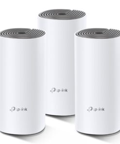 TP-Link Deco E4(3-pack) AC1200 Whole Home Mesh Wi-Fi System, ~370sqm Coverage