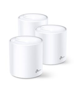 TP-Link Deco X20(3-pack) AX1800 Whole Home Mesh Wi-Fi System, Up To 530 sqm Coverage, WIFI6, 1201Mbps @ 5Ghz, 574Mbps @ 2.4 GHz OFDMA, MU-MIMO (WIFI6)