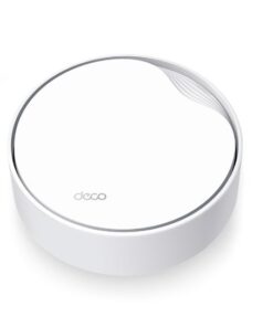 TP-Link Deco X50-PoE(1-pack) AX3000 Whole Home Mesh WiFi 6 System with PoE, 574 Mbps at 2.4 GHz + 2402 Mbps at 5 GHz, 4Ã— Internal Antennas, 1Ã— 2.5 Gi