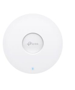 TP-Link EAP653 Omada AX3000 Ceiling Mount WiFi 6 Access Point, 574Mbps at 2.4 GHz + 2402 Mbps at 5 GHz, 2Ã—Internal Antennas, 160MHz Supported, MU-MI