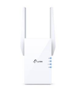 TP-Link RE605X AX1800 Wi-Fi Range Extender 574Mbps@2.4GHz 1201Mbps@5GHz 1x1GBps WPS 2xAntenna 2x2 MI-MIMO Dual Band Access Point