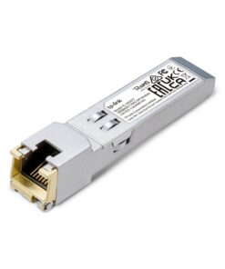 TP-Link TL-SM331T 1000BASE-T RJ45 SFP Module. 100m Reach Over UTP Cat 5e Or Above Cable, 1000BASE-T, TX Disable, Hot Swappable