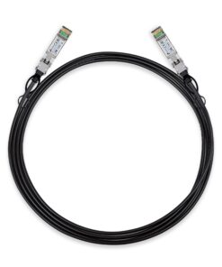 TP-Link SM5220-3M 3 Meter 10G SFP+ Direct Attach Cable, Drives 10 Gigabit Ethernet, 10G SFP+ Connector on Both Sides (Replaces TXC432-CU3M)