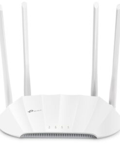 TP-Link TL-WA1801 AX1800 Gigabit Wi-Fi 6 Access Point, 574 Mbps at 2.4 GHz + 1201 Mbps at 5 GHz, 4Ã— Fixed Antennas, 1Ã— Gigabit Port, 1024-QAM