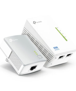 TP-Link TL-WPA4220 KIT 300Mbps AV600 Wi-Fi Powerline Extender Starter Kit 600Mbps HomePlug AV 300Mbps Wireless 2x100Mbps LAN 2.4GHz 802.11bgn 300m ran