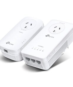 TP-Link TL-WPA8631P KIT AV1300 Gigabit Passthrough Powerline AC Wi-Fi Kit AV2 300Mbps 867Mbps 2x2MU-MIMO 300m Range