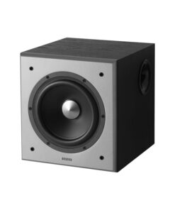 Edifier T5 Powered Active Subwoofer Black 38Hz frequency response MDF enclosure Adjustable Bass and Frequency Bandwidth