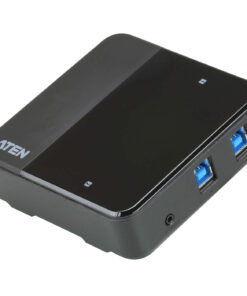 Aten Peripheral Switch 2x4 USB 3.1 Gen1, 2x PC, 4x USB 3.1 Gen1 Ports, Remote Port Selector, Plug and Play