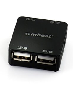 (LS)mbeatÂ® 4 Port USB 2.0 Hub - USB 2.0 Plug and Play / High Speed Interface / Ideal for Notbook /PC /MAC users USB 2.0 Speed up to 480Mbps Weight  22g