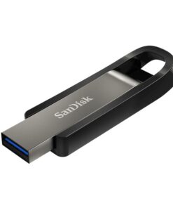 SanDisk 64GB Extreme GO USB3.2 Metal Flash Drive USB-A 400MB /s SecureAccessâ„¢ encryption software2 Lifetime Lifetime Warranty Black