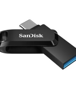 SanDisk 64GB Ultra Dual Drive Go 2-in-1 USB-C and USB-A Flash Drive Memory Stick 150MB /s USB3.1 Type-C Swivel for Android Smartphones Tablets Macs PCs