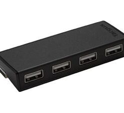 Targus 4-Port USB Hub Black - Compatible with PC and MAC