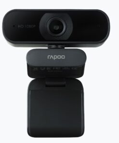 RAPOO C260 Webcam FHD 1080P /HD720P, USB 2.0, 95 degrees Wide Angle, Autofocus, Noise cancelling Mic. - Ideal for TEAMS, Zoom