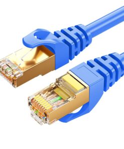 8Ware CAT7 Cable 2m - Blue Color RJ45 Ethernet Network LAN UTP Patch Cord Snagless Flat cable