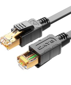 8Ware CAT8 Cable 0.5m (50cm) - Grey Color RJ45 Ethernet Network LAN UTP Patch Cord Snagless