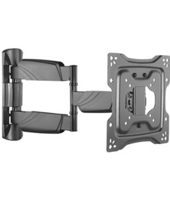 Brateck Elegant Full-Motion TV Wall Mount For 23'-42' up to 35KG, VESA Compatible  75x75,100x100,200x100,200x200, Fine Texture Black (LS)